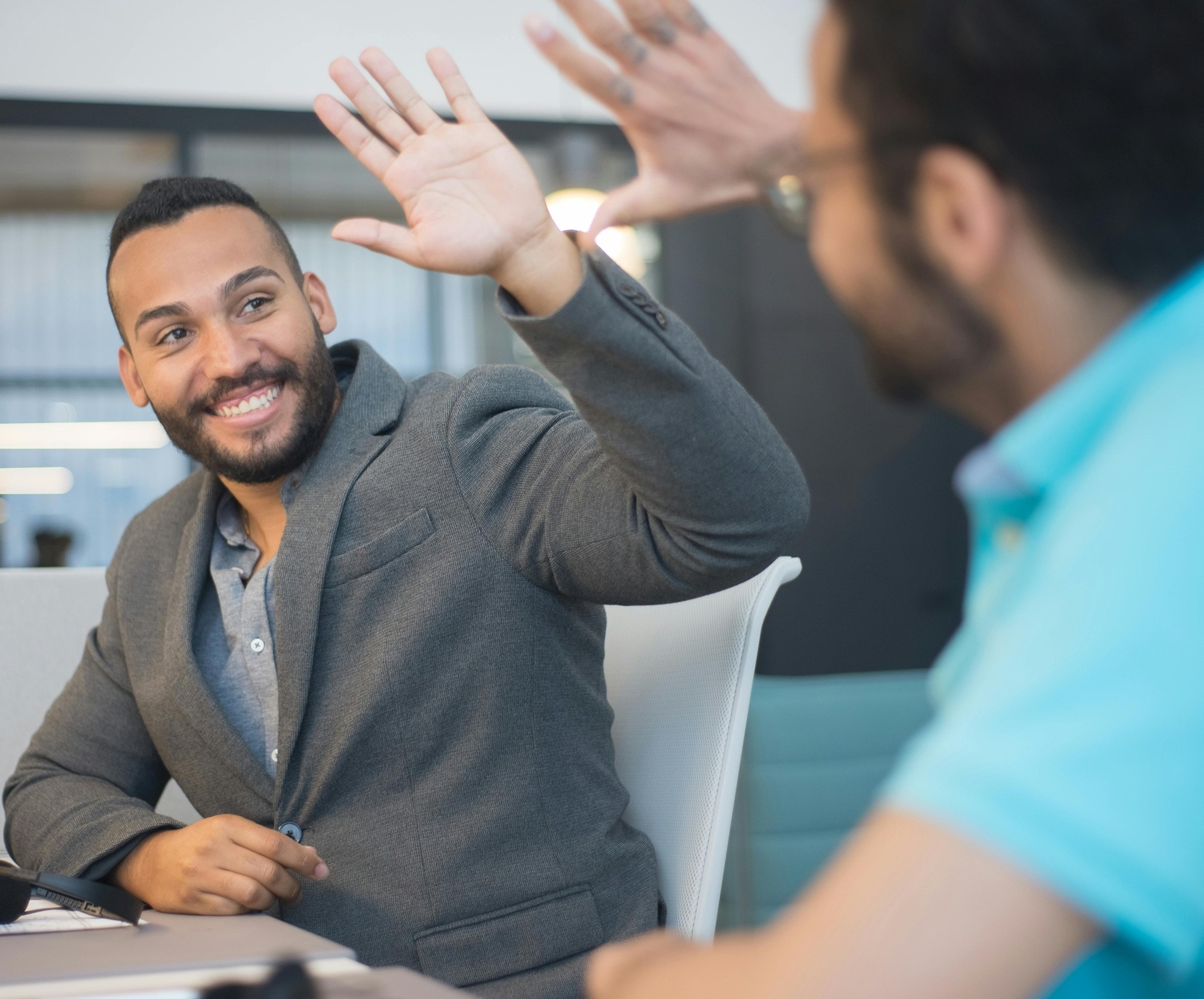 Premium modern office environment